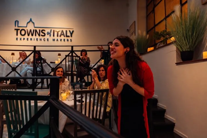 Rome Dinner Show with Live Opera & Pasta Live Cooking Experience