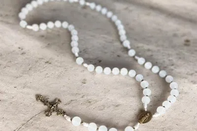 Rosary Making Workshop in Rome
