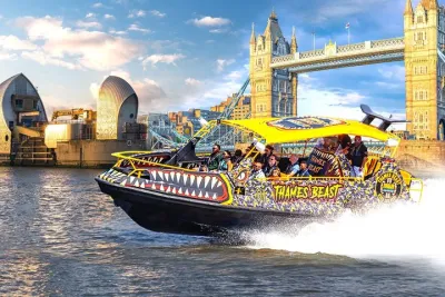 Speedboat 'THE THAMES BEAST' from Tower Millennium Pier - 40 mins