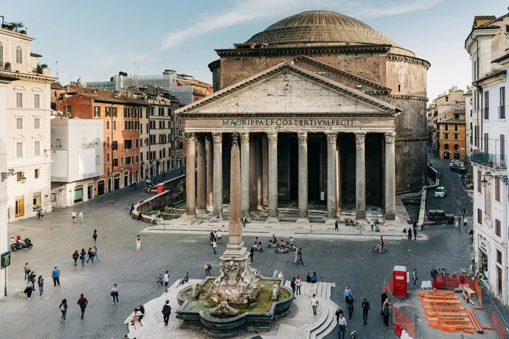 Rome Pantheon Entry Experience With Audio guide