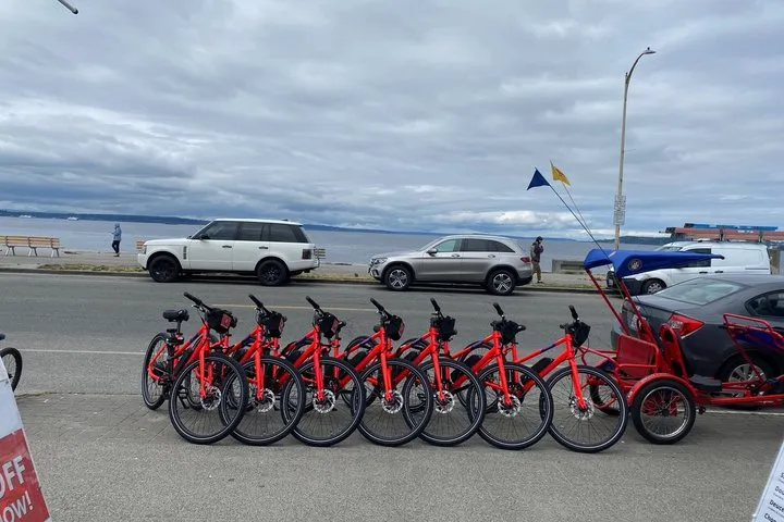 West Seattle Electric Bike Rental at Alki Beach