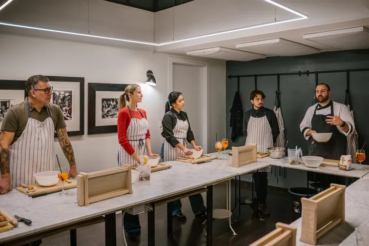 Italian Cooking Class with Handmade Pasta and Tiramisu Dessert