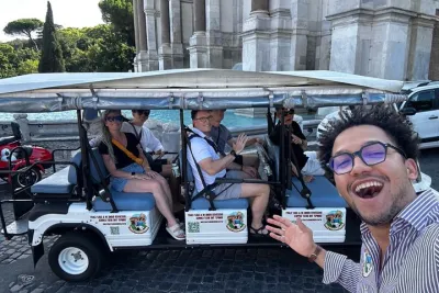 Rome Full Day Private Golf Cart Tour with Hotel Pickup 6 hours
