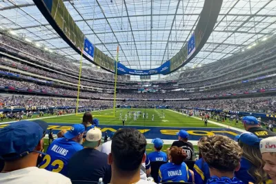 Los Angeles Rams Football Game at SoFi Stadium
