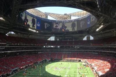 Atlanta Falcons Football Game at Mercedes Benz Stadium