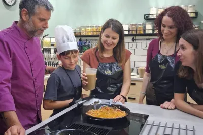 Paella, Tapas and Sangría Cooking Class in Barcelona