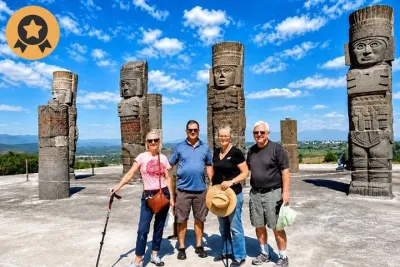 Private Tour: Pyramids of Teotihuacan and Piramides of Atlantes de Tula