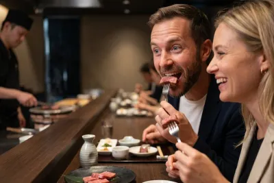 Tokyo 6hr Private Guided Tour and Wagyu & Sake Pairing