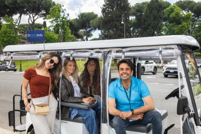 Rome: Explore Top Attractions by Exclusive Golf Cart Tour