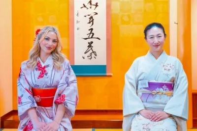 Tokyo OSHARE Asakusa Kimono Rental Makeup and Tea Ceremony