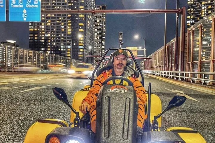 Tokyo Bay Route Go Kart Tour from Nihonbashi