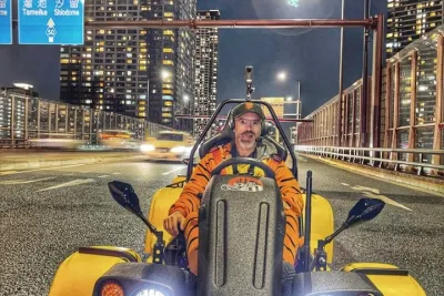 Tokyo Bay Route Go Kart Tour from Nihonbashi