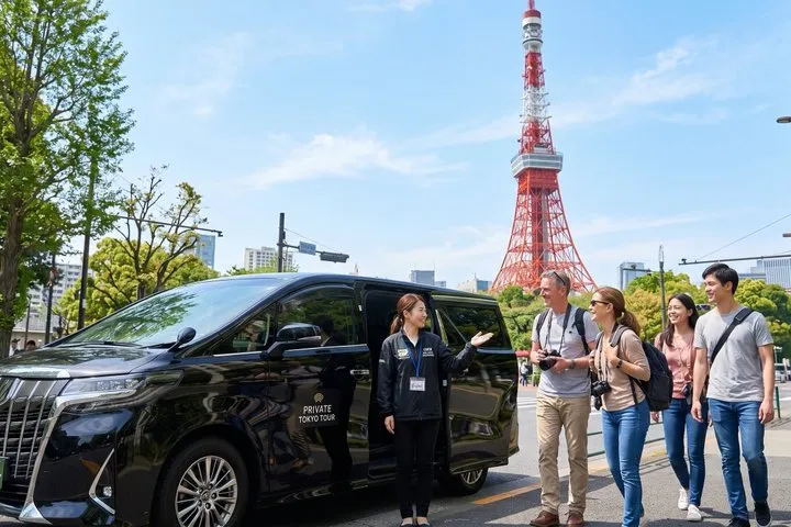 Tokyo Top 7 Sights Private Tour with Licensed Guide and Vehicle