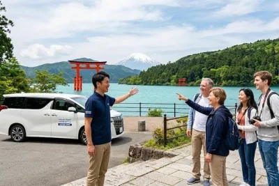 Mt. Fuji and Hakone Area Tour from Tokyo with Guide & Vehicle
