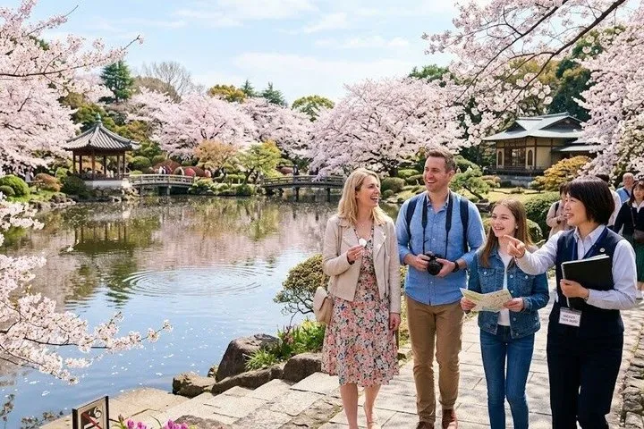 Tokyo Japanese Garden Lover's Private Tour with Government-Licensed Guide