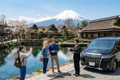 Mt. Fuji and Hakone Area Tour Tokyo DEP: English Speaking Driver