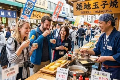 Tokyo Tsukiji Food & Culture 4hr Private Tour with Licensed Guide