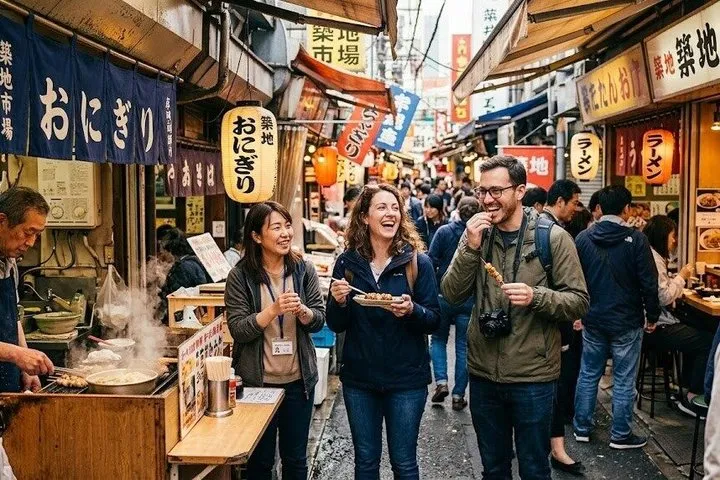 Tokyo Tsukiji Food & Culture 6hr Private Tour with Licensed Guide