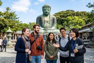 Kamakura 8 hr Private Walking Tour with Licensed Guide from Tokyo