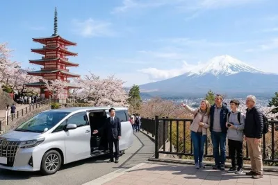 Mt. Fuji Area Tour Tokyo DEP: English Speaking Driver, No Guide