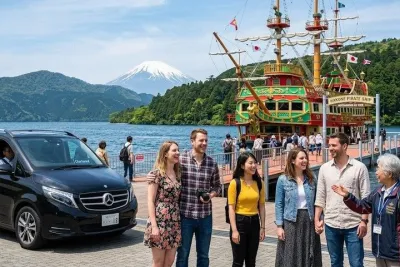 Hakone Full Day Tour from Tokyo with Guide and Vehicle