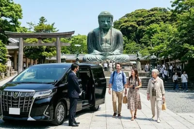 Kamakura All Must-Sees Private Chauffeur Sightseeing with a Driver (Tokyo DEP.)