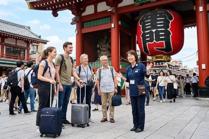 Tokyo Layover Tour with Licensed Guide:Narita Airport Dep