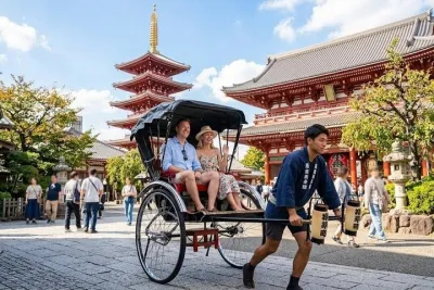 Tokyo 6 hr Private Guided Tour & Rickshaw Experience