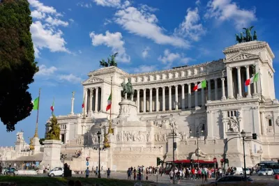 Vittoriano Access & 360° Panoramic Terrace with Audio Guide
