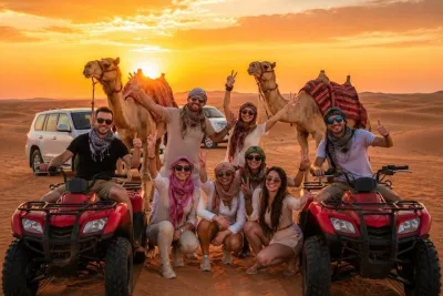 Private Desert Safari with ATV Quad Bike