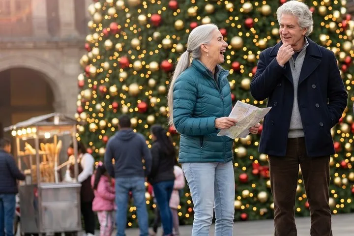 Private Christmas Heritage Walking Tour in Historic Mexico City