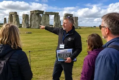 Private Stonehenge Bath&Cotsworlds Day Tour from London 14 guests