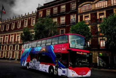 Capital Bus Night with Audio guide in Mexico City