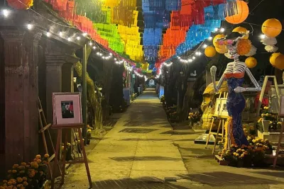 Coyoacan Day of the Dead Traditions Altars Churro and Cemetery