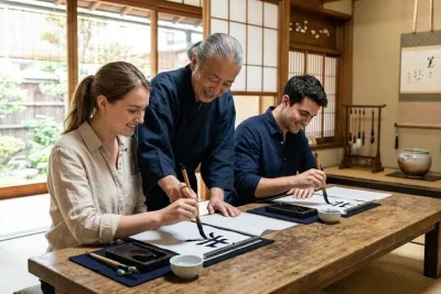 Tokyo 5hr Private Guided Tour & Calligraphy Experience
