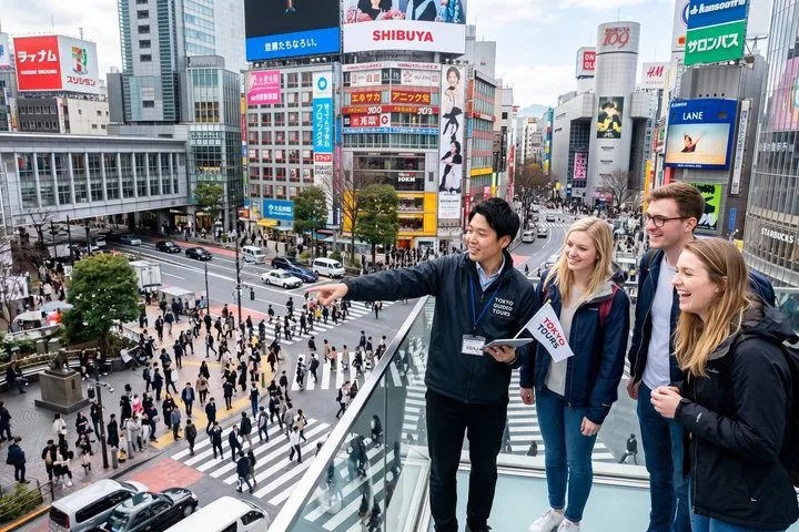 Tokyo 6hr Private Walking Tour with French Speaking Guide Only