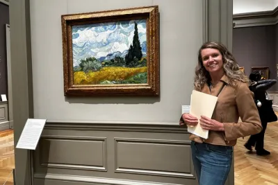 The Metropolitan Museum of Art in New York with a French Guide