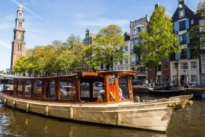 Luxury semi shared Canal Cruise With Cheese & Drinks in Amsterdam
