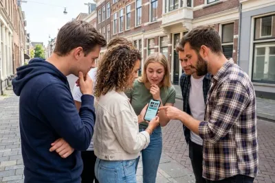 Self-Guided Secrets of Amsterdam Exploration Game