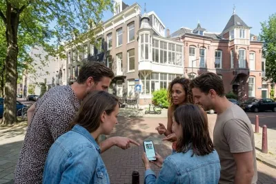 Self Guided Secrets of Amsterdam North Exploration Game Tour
