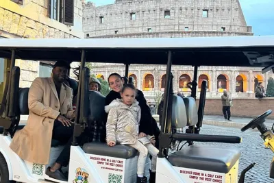 Rome in Golf Cart 4 Hours History & have Fun