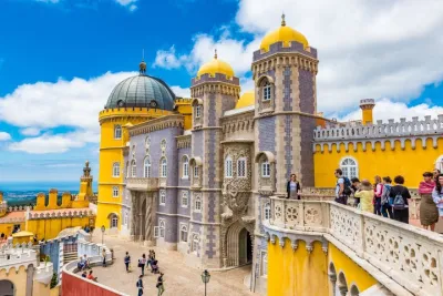 Sintra, Pena Palace, Regaleira, Roca, Cascais, Small Group tour