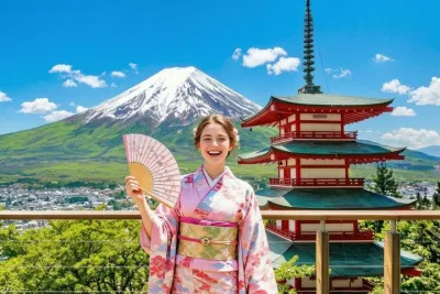 Mount Fuji, Hakone, Owakudani, Chureito Pagoda and Oshino Hakkai