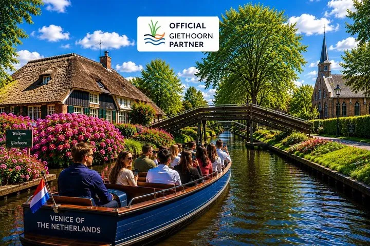 Amsterdam: Giethoorn Fairytale Village Tour & Local Canal Cruise