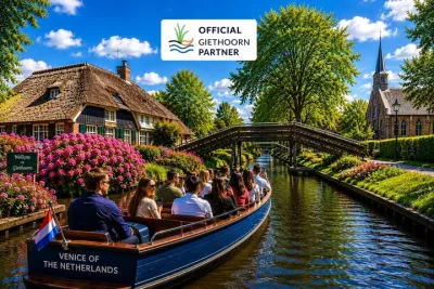 Amsterdam: Giethoorn Fairytale Village Tour & Local Canal Cruise