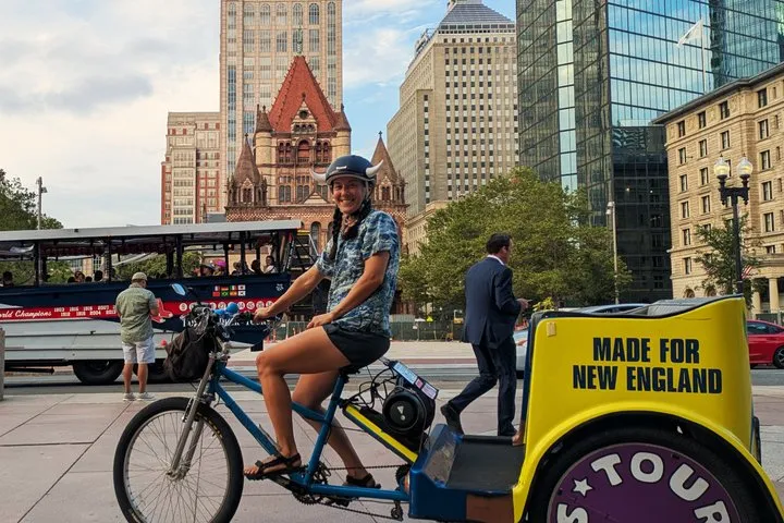 Customizable Pedicab Tours in Boston