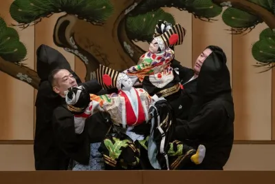 BUNRAKU with Audio Guide in Toyocho,Tokyo