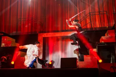 Tokyo Samurai Culture and Modern Action Non Verbal Show