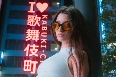 Tokyo Kabukicho Night and Day Portrait Photo Shoot
