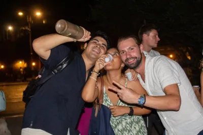 Rome Nightlife Party Tour Monti Bar Crawl and Local Drinks